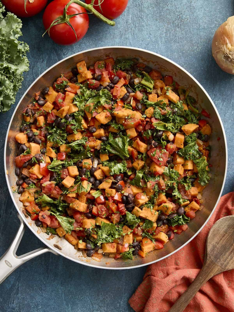 Sweet Potato Black Bean Skillet