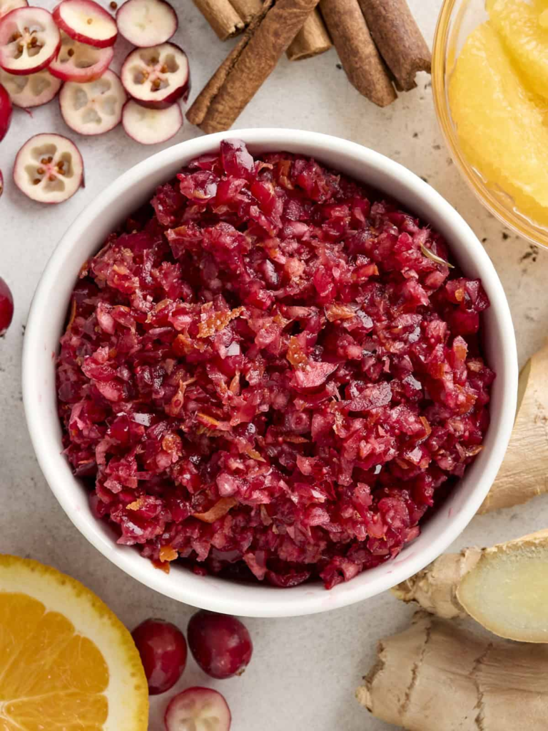 Cranberry Orange Relish