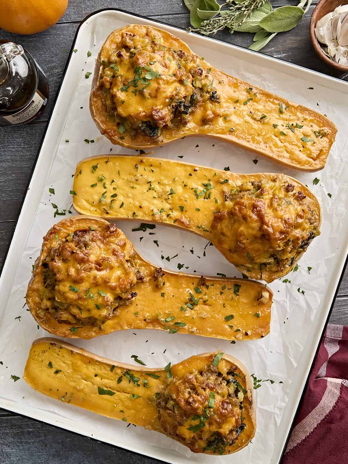 Stuffed Butternut Squash