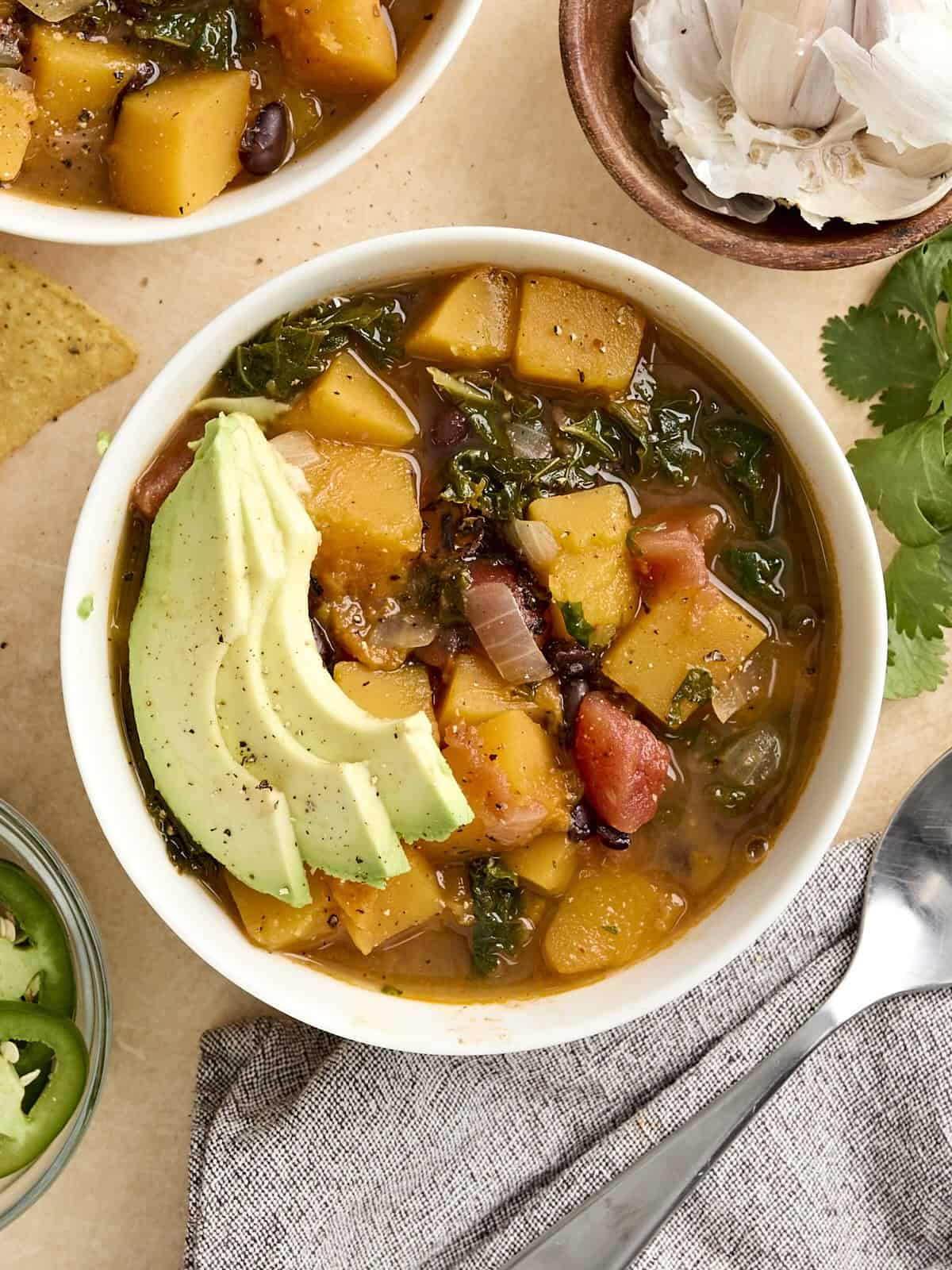 Butternut Squash and Black Bean Soup
