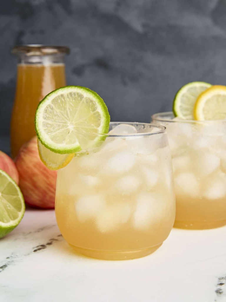Apple Cider Shrub Mocktail